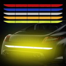 Adesivo reflexivo para carro fita de aviso de segurança fita parachoque decalques acessórios de acabamento comprar usado  Enviando para Brazil