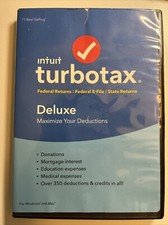 Intuit turbotax deluxe for sale  San Jose