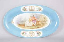 Sevres porcelain plate d'occasion  Expédié en Belgium