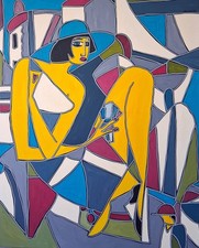 Kleyman superbe tableau d'occasion  Elne
