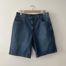 Usado, Shorts jeans skatista masculino Tommy Hilfiger azul folgado Y2K 36 comprar usado  Enviando para Brazil