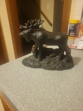 Door stop moose for sale  Liberty