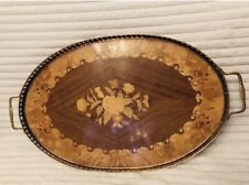 Vintage marquetry tray for sale  MORECAMBE