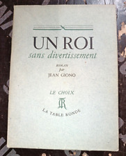 Jean giono roi d'occasion  Gençay