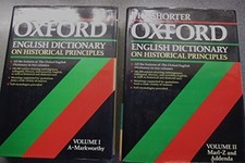 Shorter oxford english for sale  ROSSENDALE