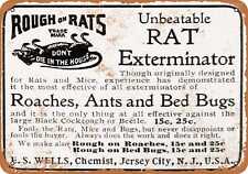 METAL SIGN - 1905 Rat Exterminator - Vintage Look Reproduction comprar usado  Enviando para Brazil