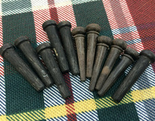 Lote de Luthier ~ Alfinetes de ponte antigos de madeira vintage, cordas comprar usado  Enviando para Brazil