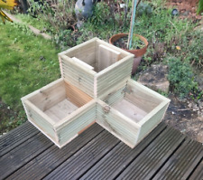 Corner planter wooden for sale  IVER