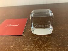 Fermacarte Cubo Cristallo Di Baccarat comprar usado  Enviando para Brazil