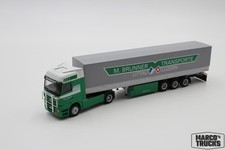Usado, Herpa MB Actros MP2 LH Semitrailer "M. Brunner" Suíça Self-made 1:87 /H20215 comprar usado  Enviando para Brazil