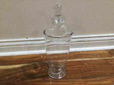 Clear glass urn for sale  Indianapolis
