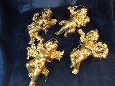 Gold cherub angels for sale  SOUTHAMPTON