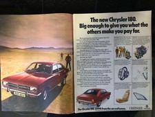 Chrysler 180 1970s for sale  DOWNHAM MARKET