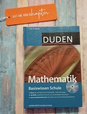 Duden mathematik basiswissen gebraucht kaufen  Iserlohn