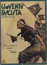 Rivista giuventu fascista usato  Mantova