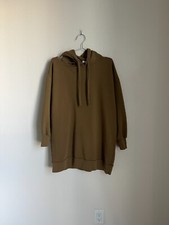 Vestido moletom com capuz feminino LNA Lion cáqui oliva tamanho pequeno comprar usado  Enviando para Brazil