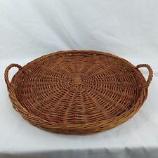 Vintage wicker circular for sale  SOUTHAMPTON