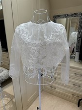 Bridal bolero ivory for sale  WORTHING