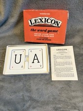 Vintage lexicon card for sale  SHEFFIELD