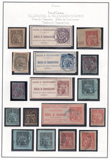 COLECCIÓN ESPECIALIZADA DE 17 SELLOS TELEGRÁFICOS TELEFÓNICOS FRANCIA 1880-1890 segunda mano  Embacar hacia Mexico