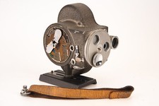Emel Reflex 8mm Cine Triple Turret Kamera filmowa PRZETESTOWANA Vintage V23 na sprzedaż  Wysyłka do Poland