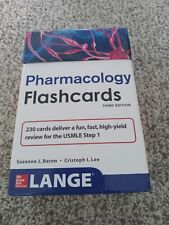 pharmacology flash cards for sale  Midlothian