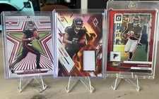 3-card Atlanta Falcons Drake London, Kyle Pitts, Michael Penix Jr. Lot. comprar usado  Enviando para Brazil