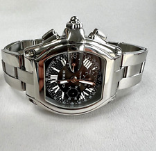 Cartier roadster chronograph for sale  Shipping to Ireland