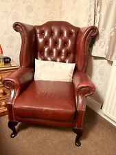 Oxblood red chesterfield for sale  UK