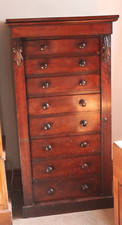 Victorian mahogany wellington for sale  TOTNES