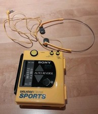 WALKMAN SPORTS F73.  RÁDIO DE TRABALHO. REPRODUTOR DE CASSETE NÃO ESTÁ FUNCIONANDO.  comprar usado  Enviando para Brazil