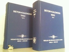 Beton kalender 1983 gebraucht kaufen Beton kalender 1983 gebraucht kaufen  Lahstedt