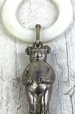 Vintage baby rattle for sale  WOKING
