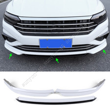 Para VW Jetta 2019-2020 MK7 preto branco ABS para-choque dianteiro lábio corpo spoiler 3 peças comprar usado  Enviando para Brazil