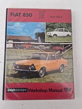 Fiat 850 intereurope for sale  SOUTHAMPTON