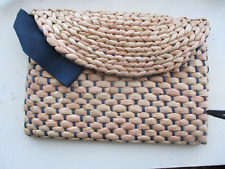 Joules rattan clutch for sale  ST. IVES