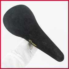 NOS PREMIER SL 220 ASSENTO SELIM COURO CAMURÇA PRETO CORRIDA BICICLETA DE ESTRADA BICICLETA ANTIGA, usado comprar usado  Enviando para Brazil