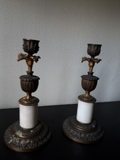 Paire bougeoirs table d'occasion  Limoges-