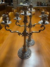 Coppia candelabri tre usato  Cantu