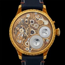 Relógio masculino esqueleto IWC Schaffhausen gravado movimento vintage comprar usado  Enviando para Brazil