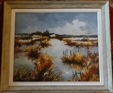 Tableau huile toile d'occasion  Villemomble