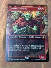 1x BORDERLESS KRENKO, MOB BOSS - ANIIME Commander - MTG - Magic the Gathering comprar usado  Enviando para Brazil