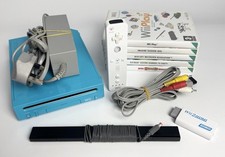 Nintendo wii blue for sale  WORCESTER