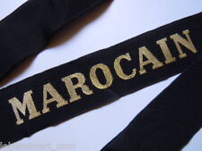 Marocain marine ruban d'occasion  Toulon-