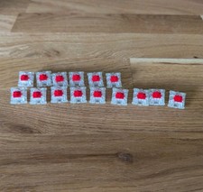 Cherry red switches for sale  EDENBRIDGE