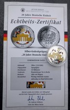 Silber gedenkprägung jahre gebraucht kaufen  Lohmar