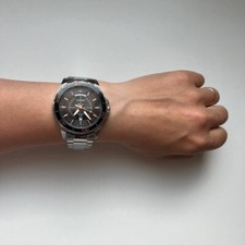 Relógio esportivo analógico Casio Collection MTD-1076/5336 preto aço nova bateria comprar usado  Enviando para Brazil
