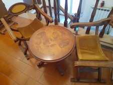 Salottino vintage legno usato Salottino vintage legno usato  Villanova Marchesana