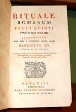 1821 rituale romanum usato  Torino