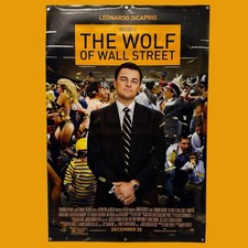 Pôster WOLF OF WALL STREET 40x27 Original Final Autêntico DS Teatro Uma Folha, usado comprar usado  Enviando para Brazil